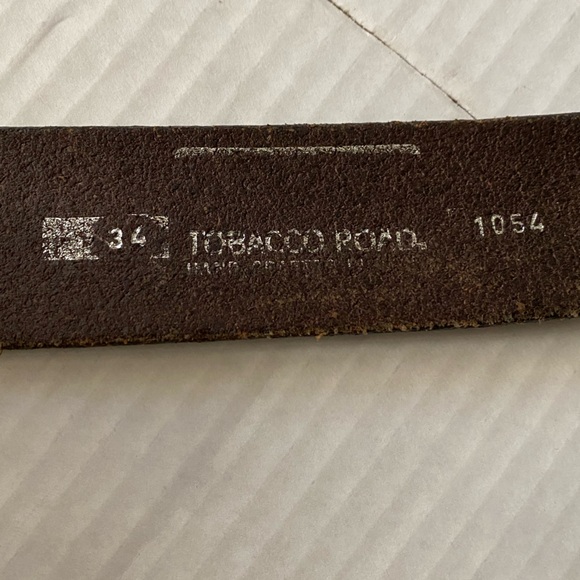 VINTAGE Silver Metal Lion's Head Belt Buckle with Belt Size 34 - Picture 11 of 16